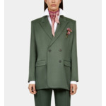 Veste Tailleur Verte Femme