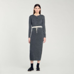 Jupe longue double ceinture