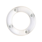 Winter Glow - Couronne de l’avent, blanche, en porcelaine