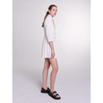 Robe courte boutonnée