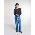 Cardigan en maille jacquard