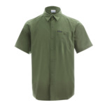 Fir Ridge Solid Short Sleeve Shirt Vert