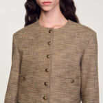 Veste courte pied de puce