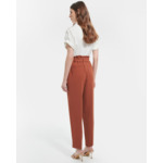 Pantalon Patricia Marron en Polyester