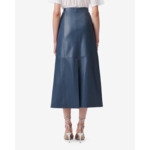 Jupe Longue En Cuir Thalie