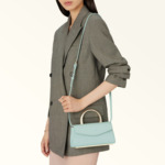 FURLA MERIDIANA MINI CROSSBODY TOP HANDLE - VITELLO SIDNEY+MANICO META