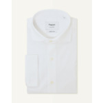 Chemise Ajustée en façonné blanc