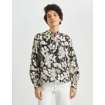 Chemise oversize Denise imprimé fleurs