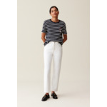 T-shirt marinière broderie Jean Toto