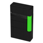 Briquet Le Grand S.T. Dupont Noir Mat Entraineur Vert