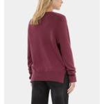 Pull En Cachemire Bordeaux Femme
