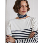 T-SHIRT MARINIERE BOUTON