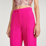 Pantalon de costume évasé