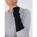 Mitaines cachemire Alexine NOIR