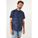 Men Shirt Blue