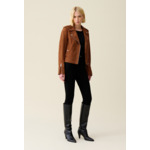 Veste perfecto cuir suède