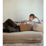 Porte document slim 14" Emile en cuir signarture T