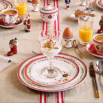 Winter Bakery Delight assiette plate motif étoile filante
