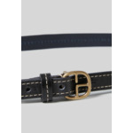 Ceinture cuir contrastée
