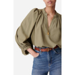 Blouse Bell En Viscose Mélangée