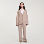 Cardigan à mini strass