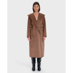 Manteau Mystere Camel en Laine