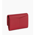 Portefeuille moyen modèle Charlotte en cuir lisse