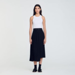 Jupe longue asymétrique