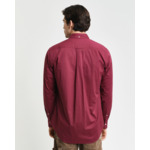 Chemise regular fit en popeline classique