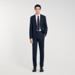 Veste de costume à rayures