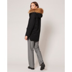 Parka Piria Noir en Coton