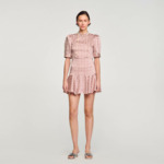 Robe courte imprimée