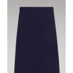 Jupe Mi-Longue à Côtes Fendue