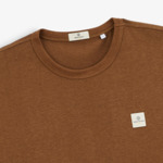 T-shirt Tylor oversize marron fauve