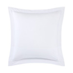 Yves Delorme - Taie d'oreiller en satin blanc, Joyau