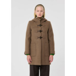 Manteau Manoelli-Noisette en Laine vierge