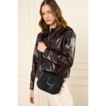 Sac besace A rabat avec fermoir Paris Ily