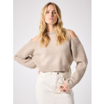 Pull laine Renata TERRE FUMEE