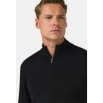 Pull Demi Zip En Laine Mérinos