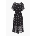 Robe noire/iso allover