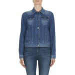 Blouson en jean indigo