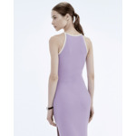 Robe Longue Bretelle Bicolore