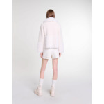 Manteau court fausse fourrure
