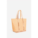 Cabas L Zippé En Toile En Lyocell Et Coton