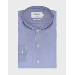 Chemise Ajustée rayée bleue