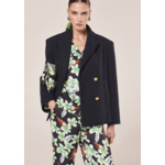Manteau Marcello-Nocturne en Viscose