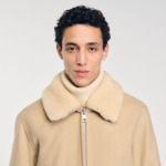 Blouson aviateur zippé