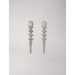 Boucles d'oreilles strass cascade