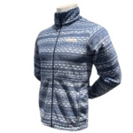 Granite Mountain Printed Fleece Jacket Bleu