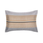 BOSS Home - Taie d'oreiller en satin de coton, Iconic Stripe